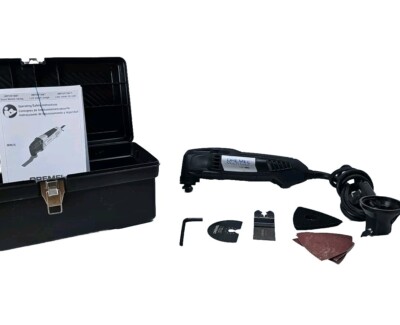 Dremel Multi-Max MM20 Tool w/ Case, Owners Manual, & Accessories