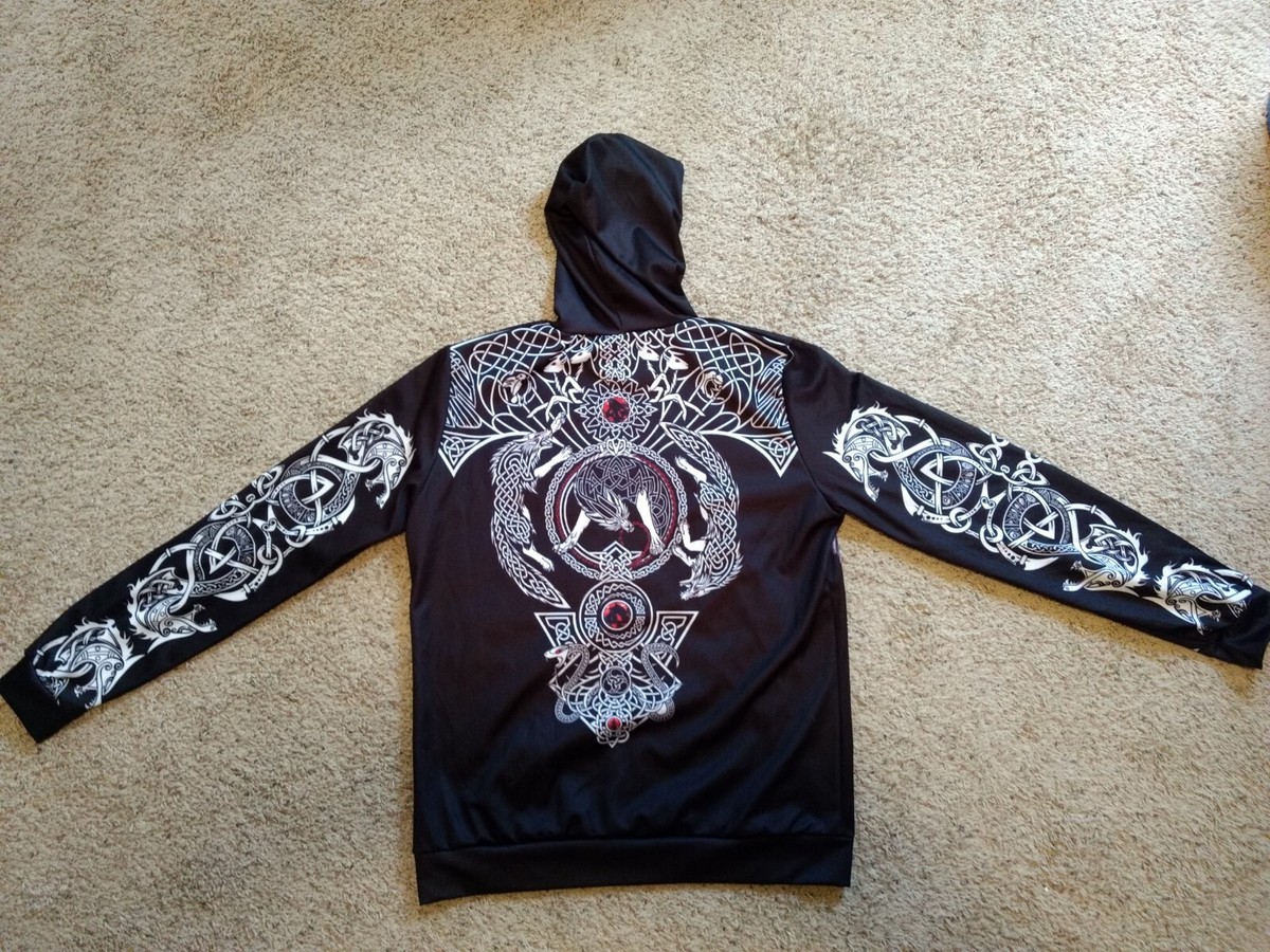 Viking Valknut Hoodie | eBay