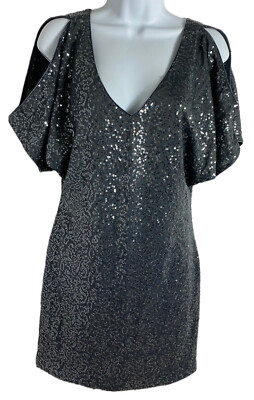 silver sequin batwing dress Coast Women's Floral Sequin Batwing Mini Dress