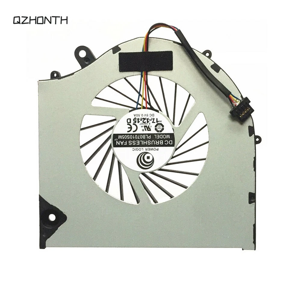 New CPU+GPU Cooling Fan For EVGA SC15 Gaming Laptop PLB07010S05M Set - Image 4 of 4