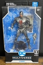 McFarlane DC Multiverse Justice League Cyborg 7  Action Figure
