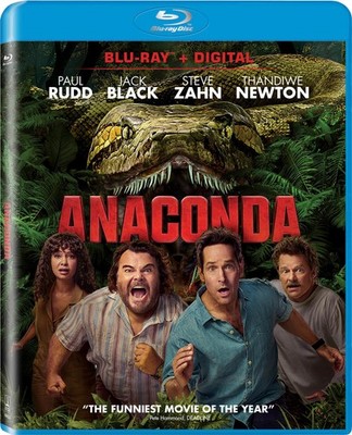 Anaconda - Blu-ray + Digital (Blu-ray) Daniela Melchior Jack Black Paul Rudd