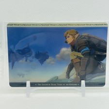 Link The Legend Of Zelda Tears of the Kingdom Wafers Card Nintendo