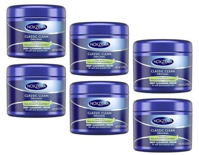 6 Pack - Noxzema Original Classic Clean Deep Cleansing Cream, 2 Oz ( 56g )