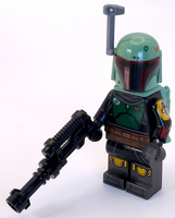 Boba Fett Neu Lackierte RüStung75326 Star Wars Lego® Minifigur KopfgeldjäGer Neu