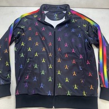 Jeffree Star Cosmetics Rainbow Track Jacket Size 2XL Full Zip