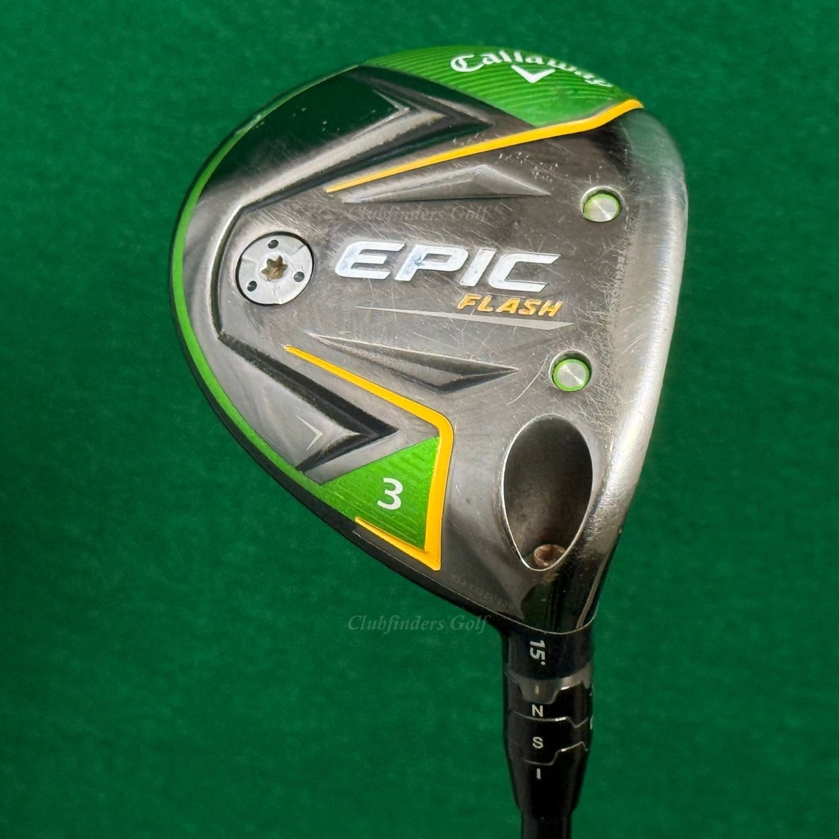 Callaway EPIC Flash Fairway Wood 15° 3 Mitsubishi Tensei AV Series