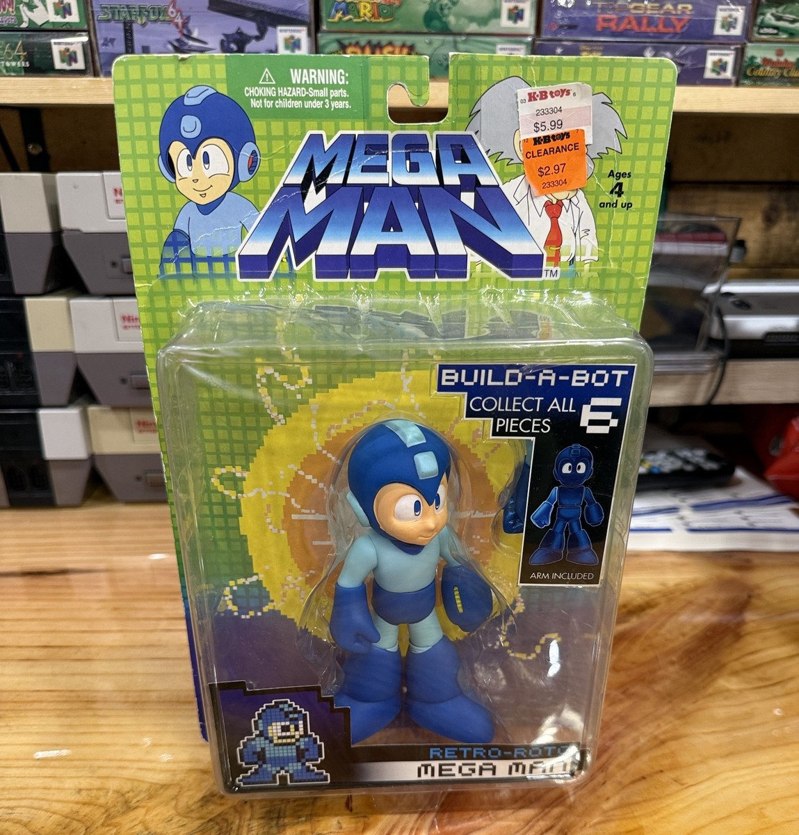 Retro Roto Mega Man Jazwares - (Brand New / Sealed) | eBay