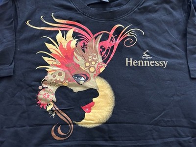 Hennessy Men s XXL Carnival Graphic Black Short Sleeve T-Shirt *Fits Like An XL