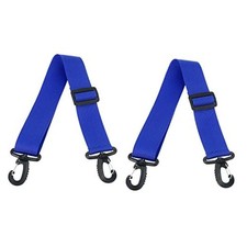 Roller Skate Leash, 2 Pack Adjustable Ski Boots Carrier Strap 80cmx3.8cm Blue