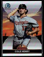 2022 Bowman Chrome #AFLS-29 Cole Henry 2021 AFL Fall Stars Baseball Card 2903G