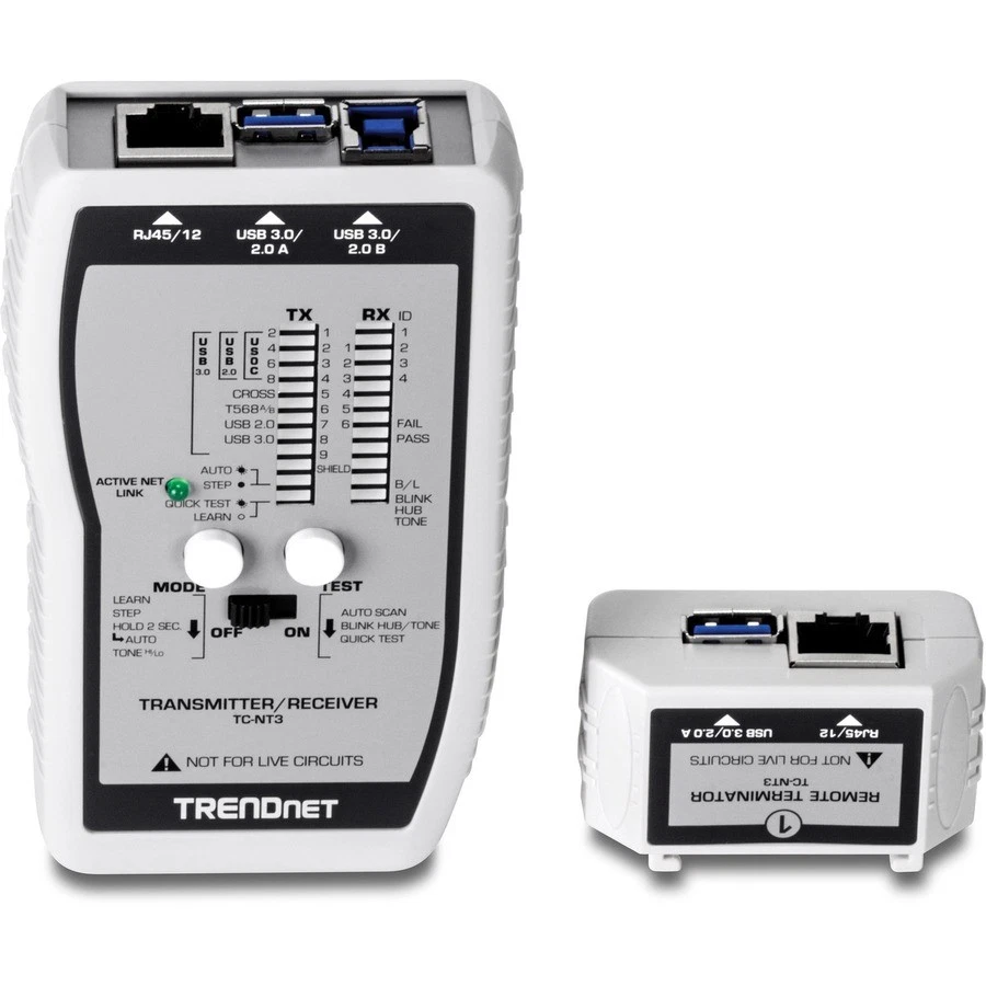 Trendnet Vdv & Usb Cable Tester - Twisted Pair Cable Testing, Short Circuit - Image 4 of 4