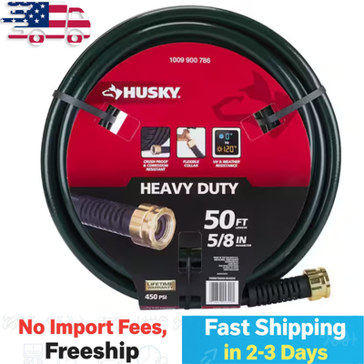 #ad Husky 5 8 in. x 50 ft. Heavy Duty Hose $34.47