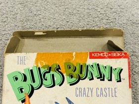 The Bugs Bunny Crazy Castle Nintendo Entertainment System NES Box & Game
