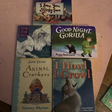 5 Board Books: Beautifully Illustrated and Rhythmic Stories for Young Children