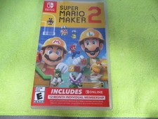 Super Mario Maker 2 - Nintendo Switch - Case  Artwork Only - NO GAME