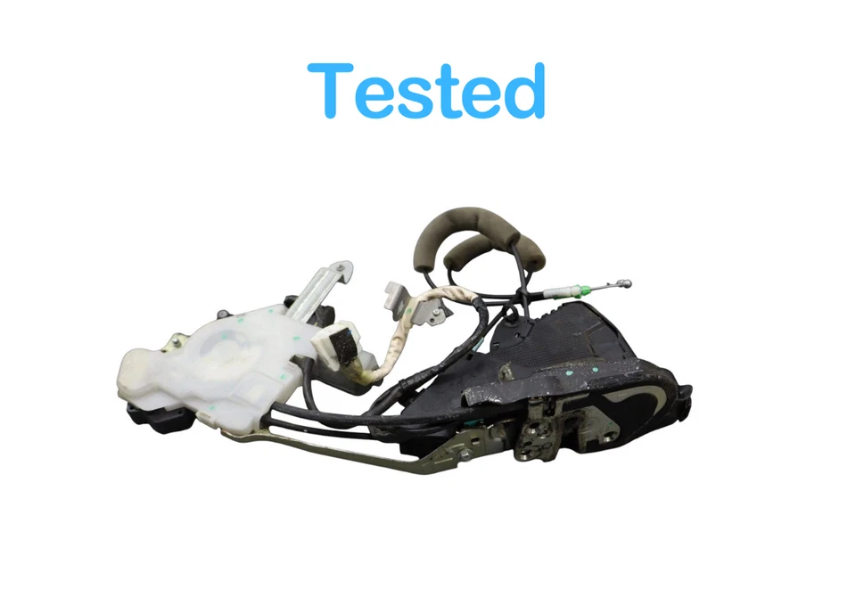 07-09 Pestillo de cerradura de puerta delantero izquierdo lado del conductor Lexus LS460 USF40 con motor OEM Foto 3 de 4