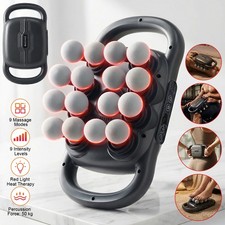 16 Heads Massage Gun Pain Relief Massager Rechargeable Deep Tissue For Back Body