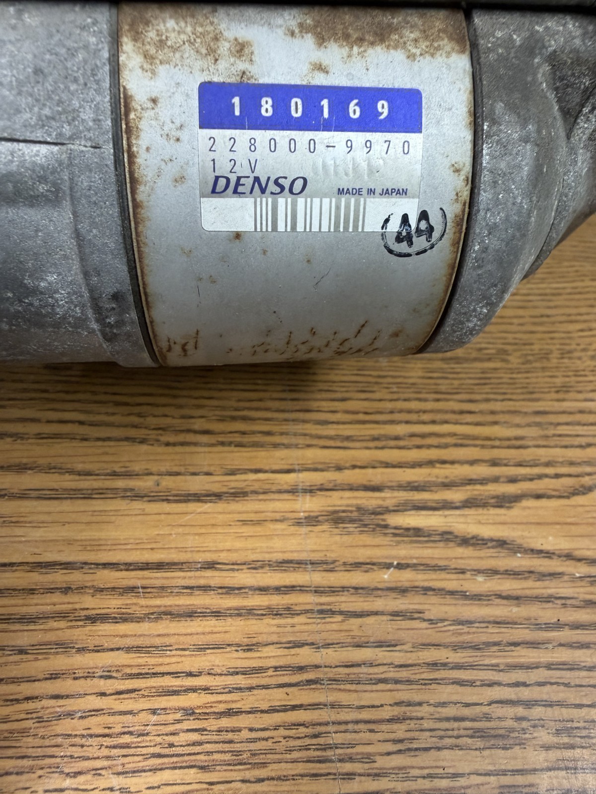 2002-2019 Maserati Quattroporte Engine Starter Motor 180169 OEM Denso