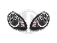 Designsatz Scheinwerfer Klarglas/Schwarz FüR Porsche Boxster 2004-2008