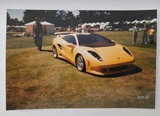 Collectible Vintage 1995 Lamborghini Cala Concept Car 4x6 Photo