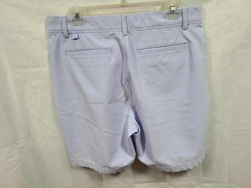 Pantaloncini da golf VRST uomo 34 blu chiaro piatto davanti 7 pollici cuciture interne performance spandex - Foto 2 di 3
