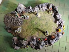 Plateau 3D Printed, Wargame Terrain 28mm 25mm 20mm