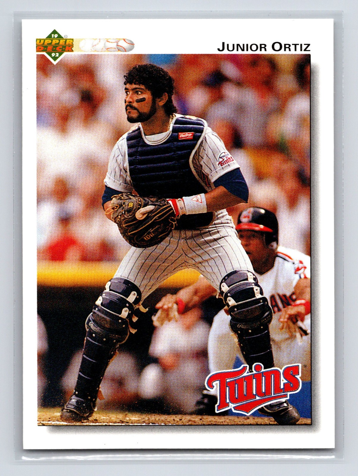 1992 Upper Deck - Junior Ortiz #109 Gold Hologram
