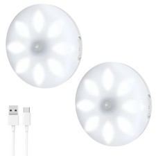 Motion Sensor Under Cabinet Lights, Wireless LED Light Bar Rechargeable