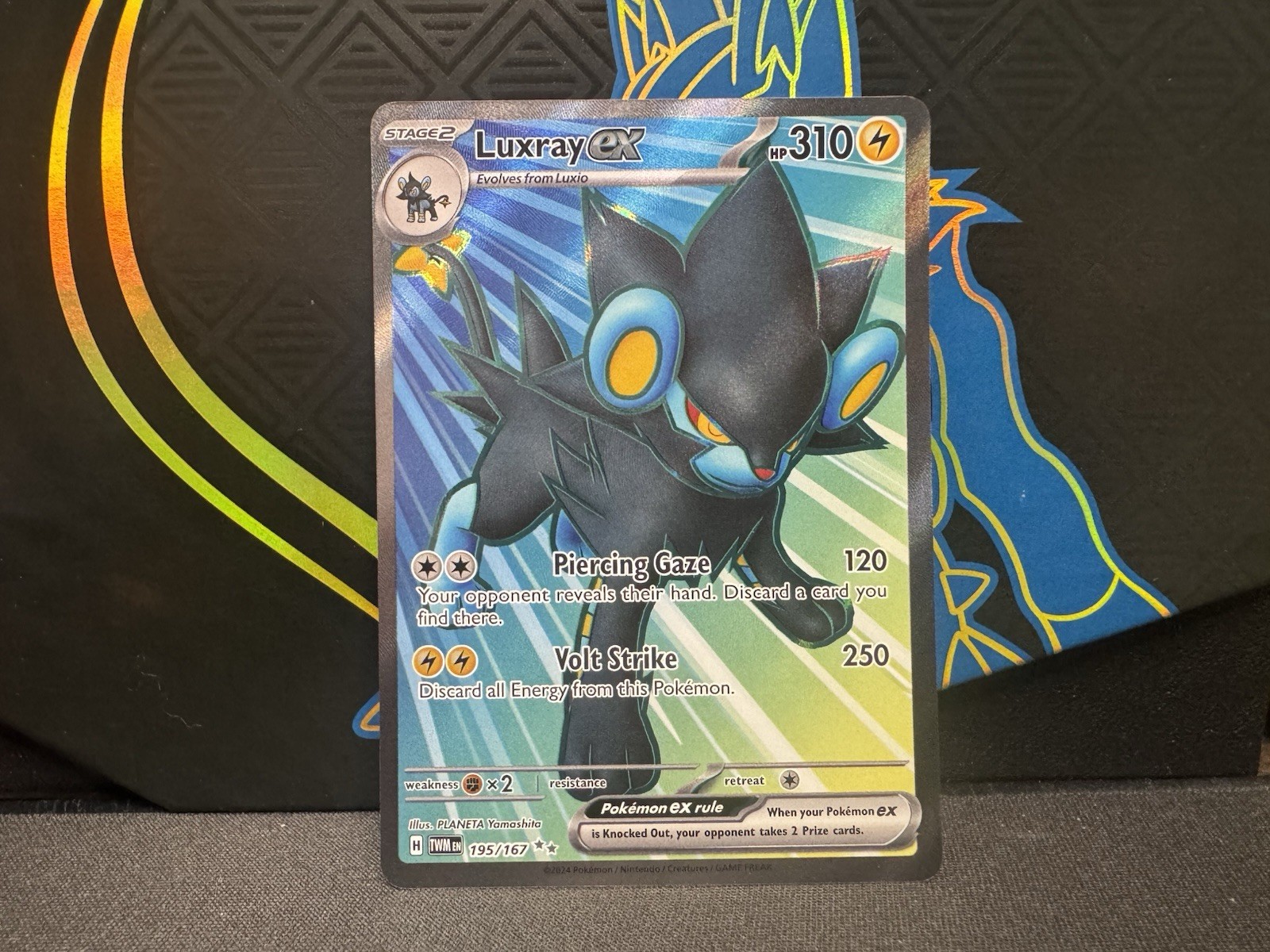 Luxray ex 195/167 Sv06: Twilight Masquerade Holo
