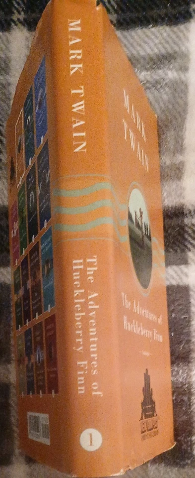 Mark Twain The Adventures of Huckleberry Finn NY Post Family Classics HC/DJ #1 Foto 3 de 3