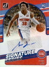 2020-21 Donruss Signature Series SABEN LEE RC Autograph - SG-SLE - Pistons