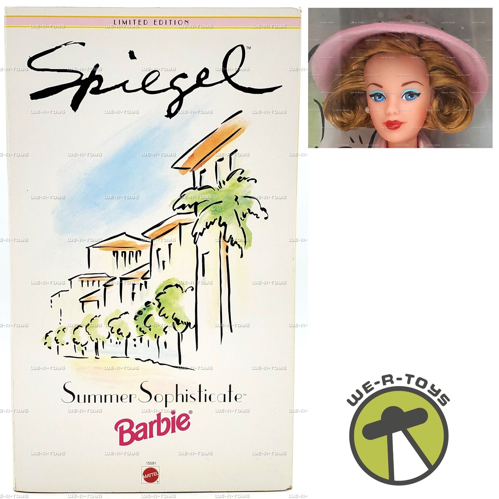 Summer Sophisticate Barbie Limited Edition Spiegel Exclusive 1995 Mattel #15591