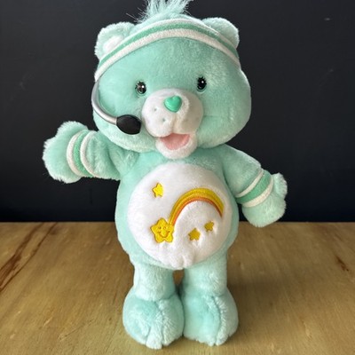 Care Bear Wish Bear 2004 Let s Get Physical Singing Dancing Exercise Stars Works