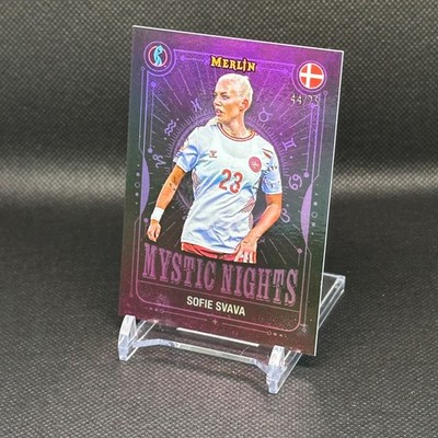 SOFIE SVAVA Mystic Nights /75 Pink - 2025 Topps Merlin Euros - Denmark