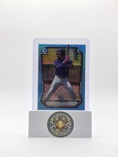 2026 Bowman Chrome Roldy Brito Aqua Mojo Refractor #'d To 499