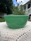 Pyrex Vintage TM Reg 403 Primary Color Green Mixing Serving Bowl