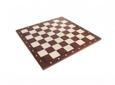 Italfama Chessboard Walnut/Ahorn Wood 42cm With Italian Notation