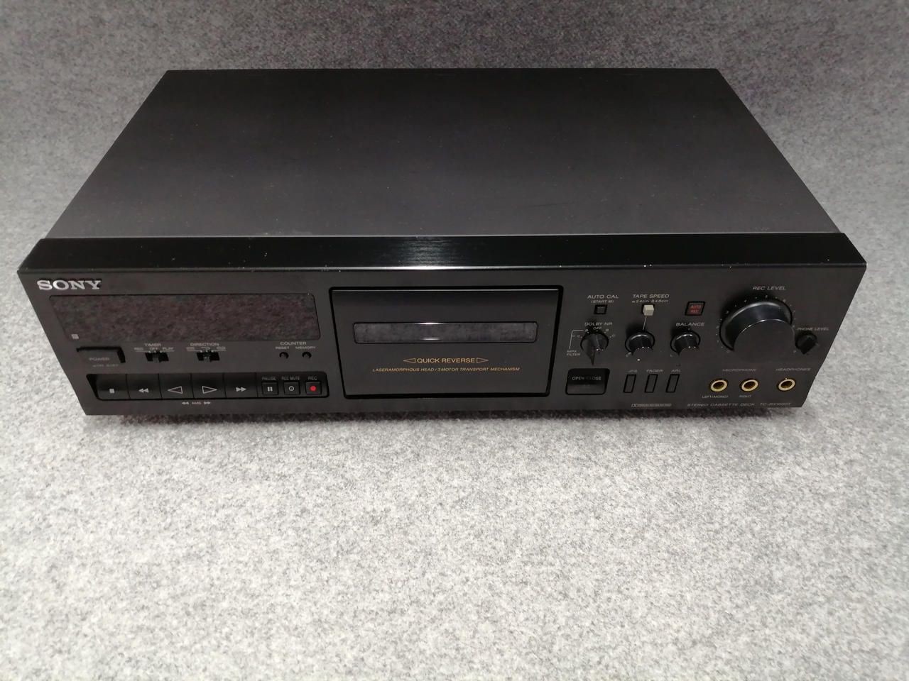 Sony TC RX1000T vintage audio equipment - eBay listing photo 3