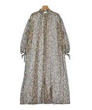 6(ROKU) Shirt Dresses WhitexBrownxRedetc.(Patterned) 36(Approx. S) 2200658158032