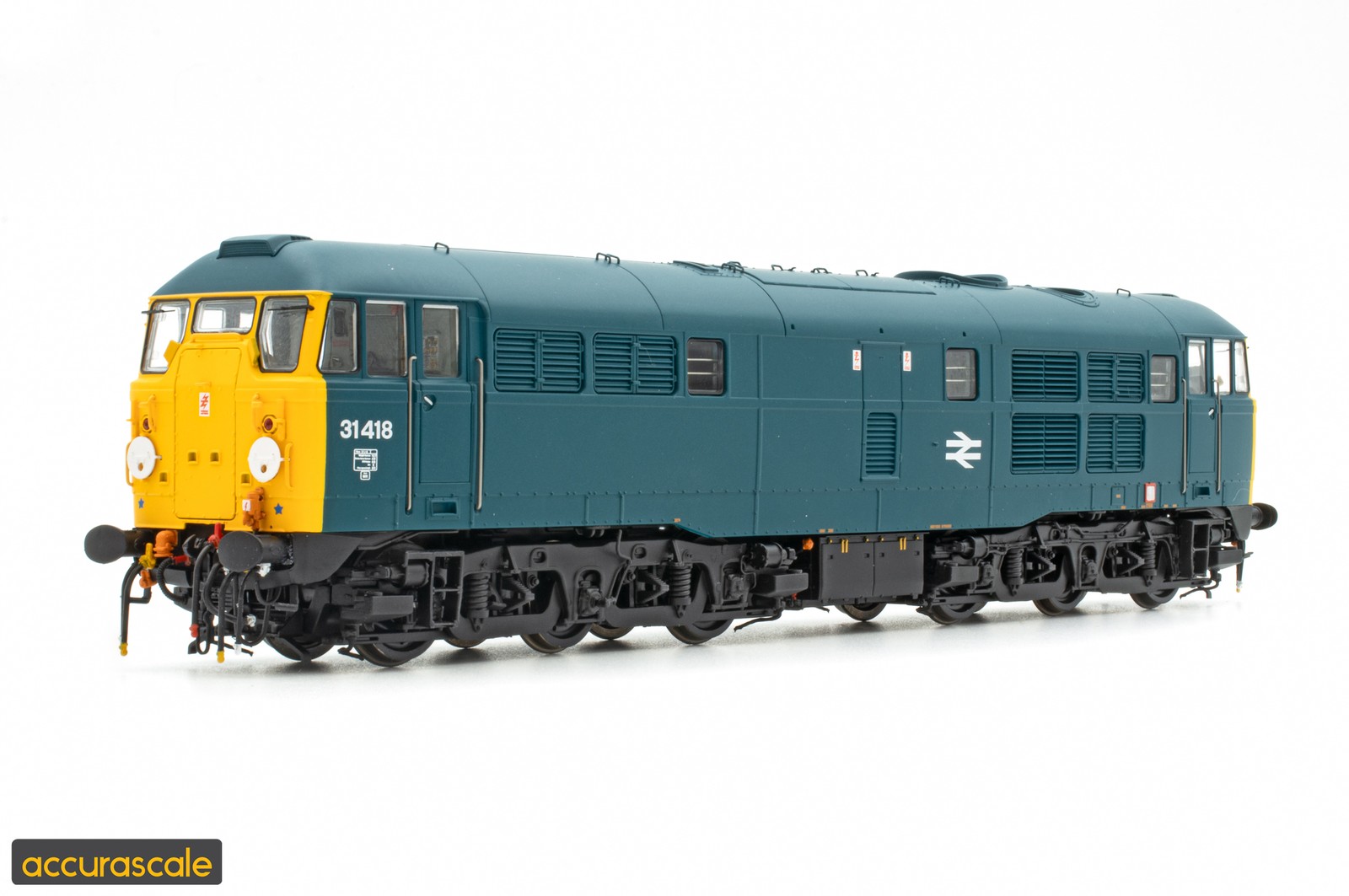 Accurascale  ACC3181 Class 31, 31418 BR Blue Livery DCC READY OO Gauge