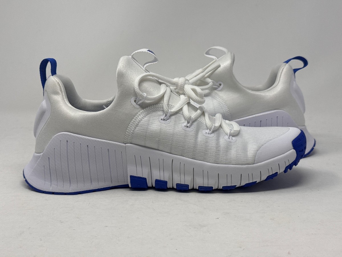 Size 8.5 - Nike Free Metcon 5 White/Royal Blue Men Training Gym