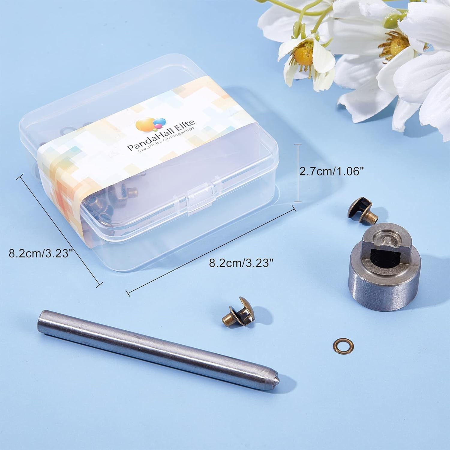 PH PandaHall 20 sets Boot Hooks Brass Shoes Eyelets Buckles Lace Hooks... 