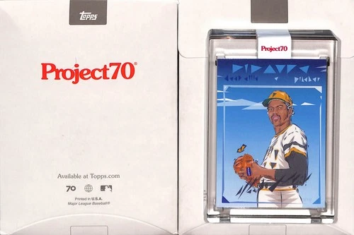 2021 TOPPS PROJECT 70 #210 1971 DOCK ELLIS - PITTSBURGH PIRATES - NATUREL