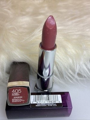 Maybelline Colorsensational  Lipstick #405-Yummy Plummy. 0.15 oz. HTF. Read