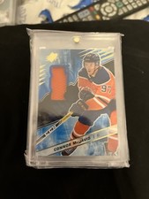 2018-19 SPX Connor Mcdavid Jersey Materials Mint In A Case 