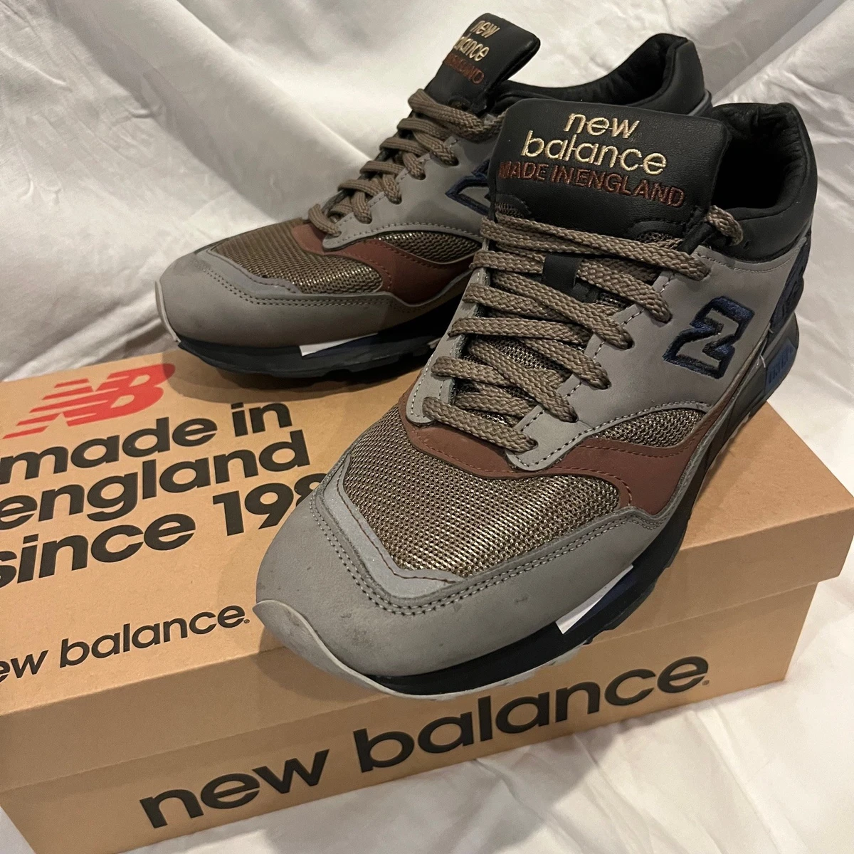 New Balance 1500 Made In England Black Grey | eBay