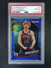 2024-25 Panini Prizm Black Matas Buzelis #41 RC Rookie Blue Shimmer /35 PSA 10
