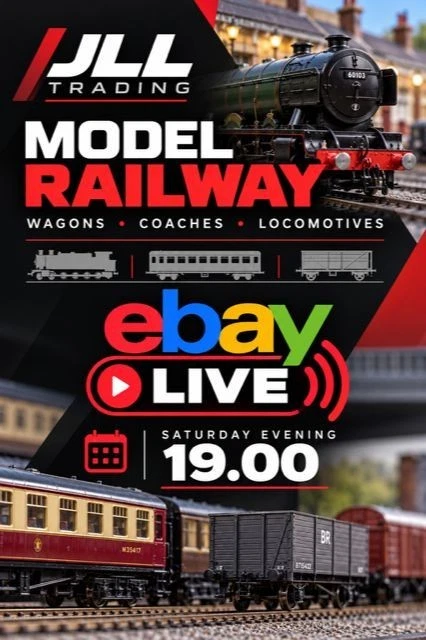 JLL Trading Model Railway & 1/76 diecast Live Saturday 31st at 19.00