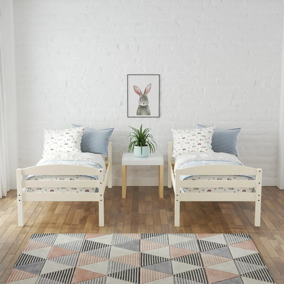 Двухъярусная кровать Leighton — трансформируемая рама из массива дерева ваниль - Изображение 2 из 4